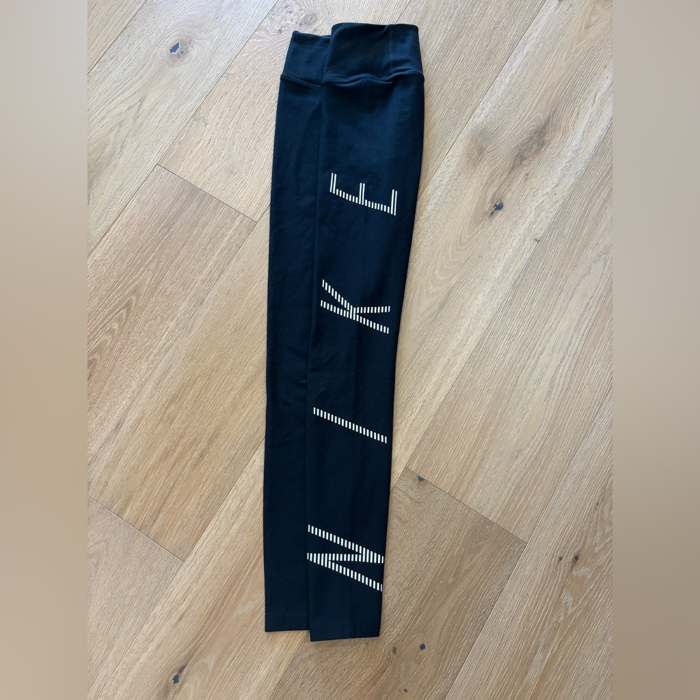 Nike Black Skinny Leggings with White Logo